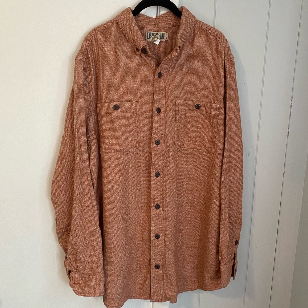 Duluth Trading Co Copper Knit Shirt